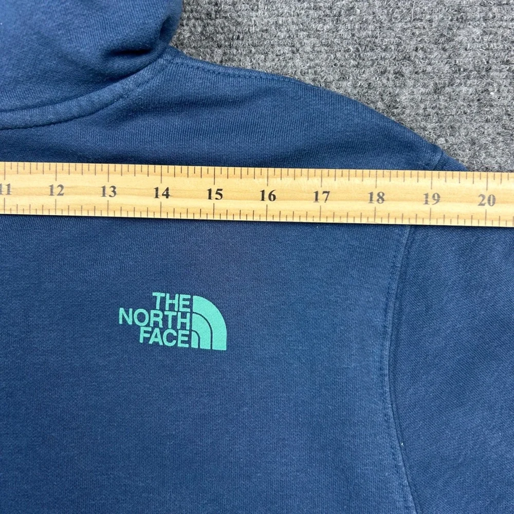 The North Face Hoodie Mens‎ L Blue Joshua Tree Graphic Desert Gorpcore A7UO5